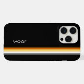 くまのプライドフラグ ワウ iPhone / iPad カー iPhoneケース (裏面横)