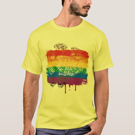 くまのプライド- .PNG Tシャツ (正面)