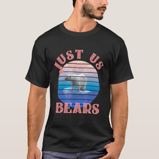 くまのプーさんたち しろくま Tシャツ (正面)