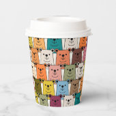 くまのプーさんアニメ 紙コップ (裏面)