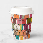 くまのプーさんアニメ 紙コップ (右)