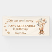 くまのプーさん風船ベビーシャワーバナー お誕生おめでとう 横断幕 (横)