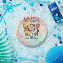くまのプーさん | お誕生日おめでとう ペーパープレート
