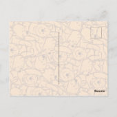 くまのプーさん ウェニー 誕生日グリーティングカード ポストカード (裏面)