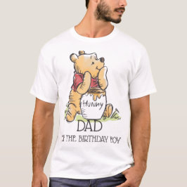 くまのプーさん ハニー パパ 誕生日 Tシャツ