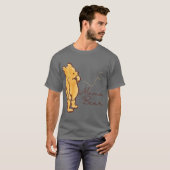 くまのプーさん ママグマとハチのギフト 友達へ Tシャツ (正面フル)