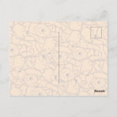 くまのプーさん 誕生日グリーティングカード ポストカード (裏面)