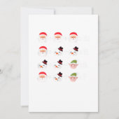 くまのプーさんLGBTクリスマスレインボープライドゲイ レズビアン シーズンカード (正面)