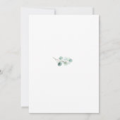 くまのベイビーシャワー招待状 女の子 招待状 (裏面)