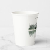 くまのベビーシャワー | ラスティックマウンテン 紙コップ (右)