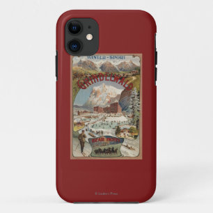 くまのホテル昇進ポスターの眺め iPhone 11 ケース