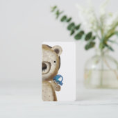 くまのメガかわいい名刺 名刺 (スタンド正面)