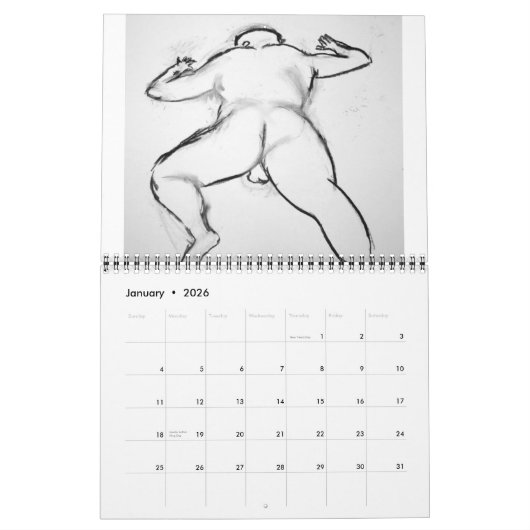 くまの会議2011年 カレンダー (1月 2026)