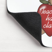 くまの先生にクラスがあります マウスパッド (コーナー)