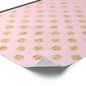 くまの出産予定日カレンダーポスター ポスター (角)