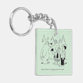 くまの夕食 キーホルダー (正面左)