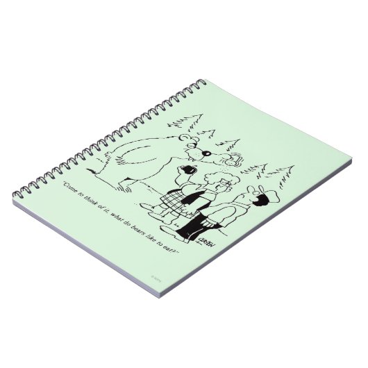 くまの夕食 ノートブック (左側)
