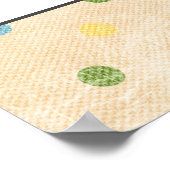 くまの子出産予定日カレンダーポスター ポスター (角)