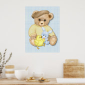 くまの子育て楽しいお部屋 ポスター (キッチン)