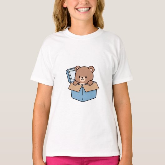 くまの子開封 Tシャツ (正面)