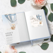 くまの待ち遠しいテディベア図書館ブックプレート スクエアシール