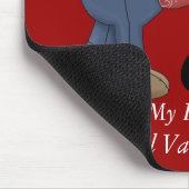 くまの恋人のカスタマイズ可能なマウスパッド マウスパッド (コーナー)