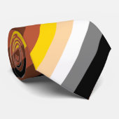 くまの旗のタイ ネクタイ (ロール)