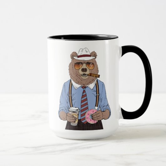 くまの朝食 マグカップ (右)