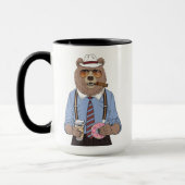 くまの朝食 マグカップ (左)