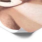 くまの森の動物保育園ポスター 子供部屋インテリア ポスター (角)