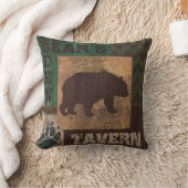 くまの洞穴の居酒屋の枕小屋の装飾 クッション (ブランケット)