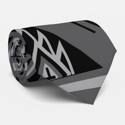 くまの薬の灰色 ネクタイ (ロール)