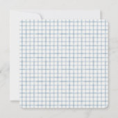 くまの赤ちゃんが待ち遠しい テディベア ベビーシャワー 男の子 招待状 (裏面)