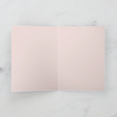 くまの赤ちゃんのシャワー招待状：もう待ちきれない  招待状 (内部)