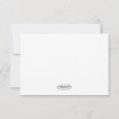 くまの赤ちゃん歓迎会  招待状 (裏面)