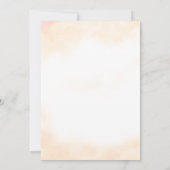 くまの風船 ビアリー 3歳誕生日パーティー 招待状 (裏面)