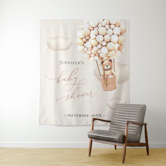 くまの風船 男女兼用 タペストリー (インサイチュ)