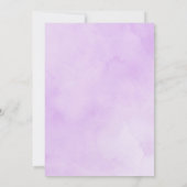 くまの風船 赤ちゃん歓迎パーティー招待状 招待状 (裏面)