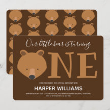 くまの1歳の誕生日