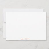 くまのHayrideの招待状 招待状 (裏面)