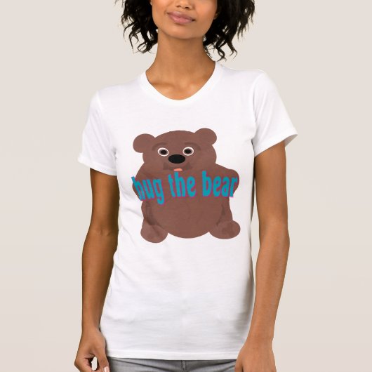 くまのTシャツを抱き締めて下さい Tシャツ (正面)