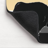 くまはくまのマウスパッドです マウスパッド (コーナー)