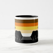 くまはくまのマグです ツートーンマグカップ (中央)