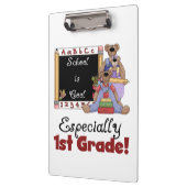 くまはですクールな第1等級のクリップボード教育します クリップボード (左)