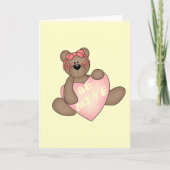 くまはとの鉱山のハートのTシャツおよびギフトです シーズンカード (正面)