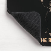 くまは灰色グマを武装させます マウスパッド (コーナー)