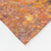 くまはDenaliの国立公園、秋のアラスカを動かします フリースブランケット (角)