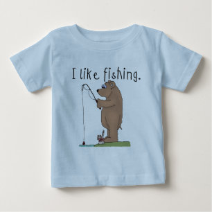 くまはI採取のTシャツおよびギフトを好みます ベビーTシャツ