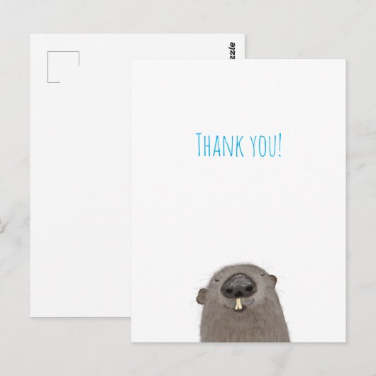 くまもん感謝ハガキ ポストカード (正面/裏面)