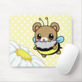 くまをブンブンいう音 マウスパッド (マウス)